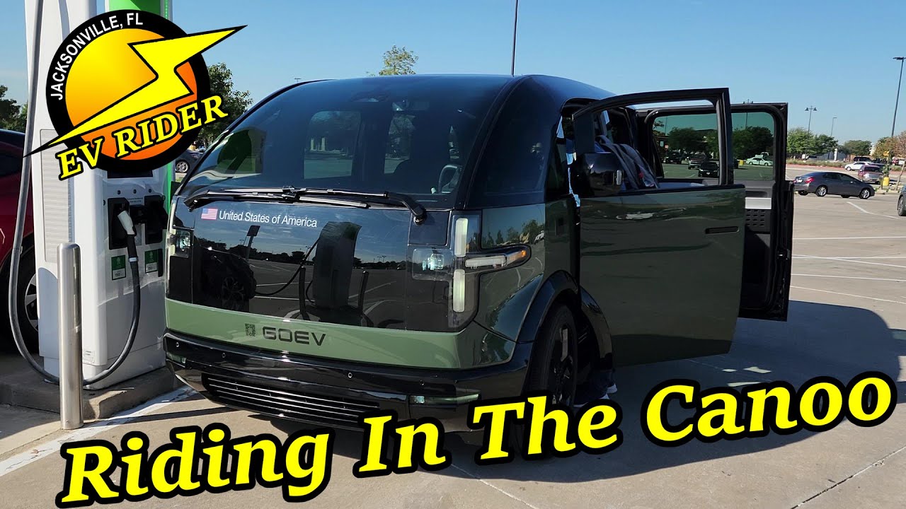 Canoo Lifestyle Vehicle Ride & Demo