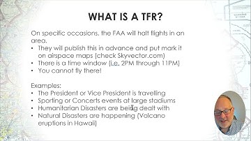 Temporary Flight Restrictions