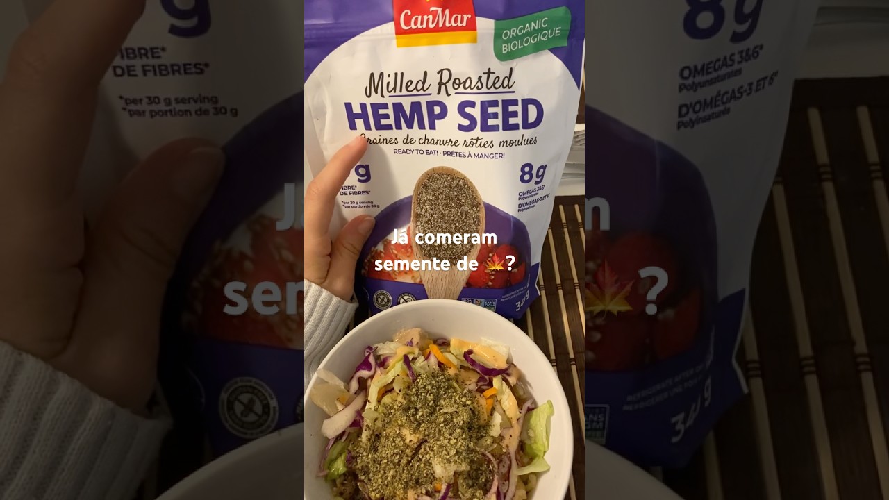 Semente de 🍁 - super comida!