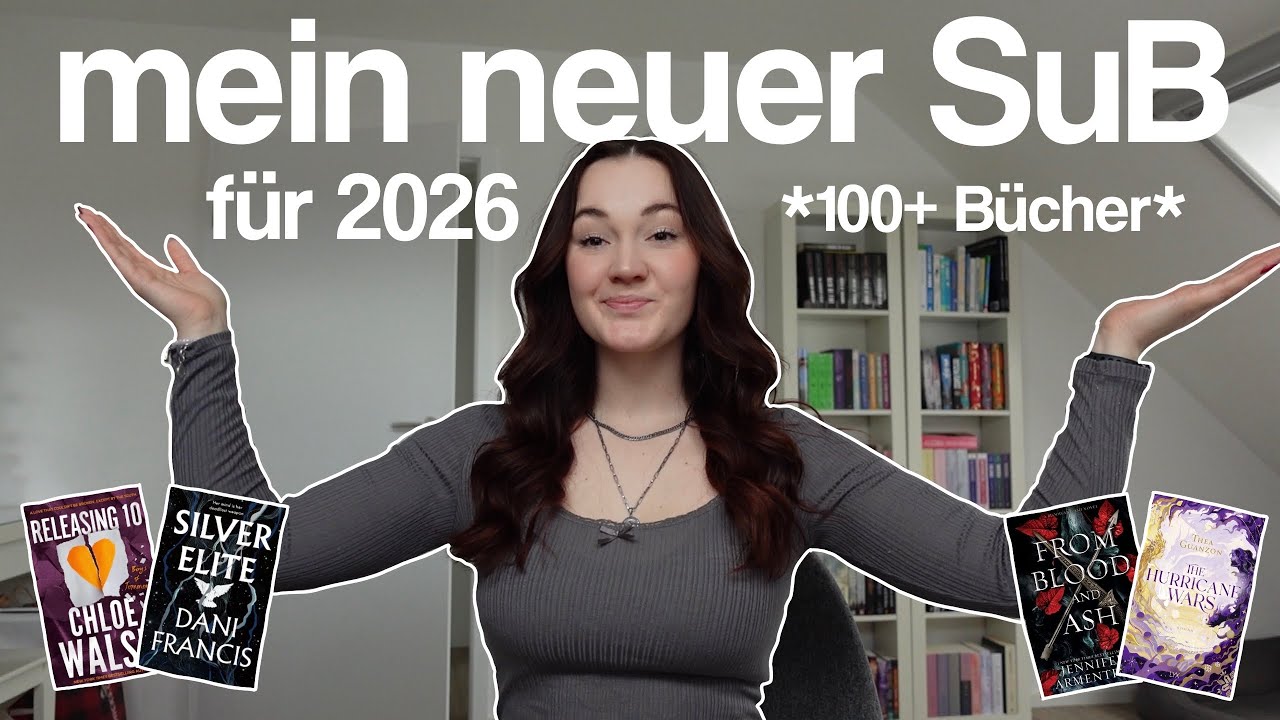 Ich stelle euch meinen gesamten SuB vor! 100+ Bücher 📚⭐️🎞️  Bookmas Tag #6 🎄
