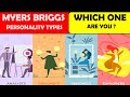 Types of personality to understand  myers briggs personality  psychology technique  infoviz show