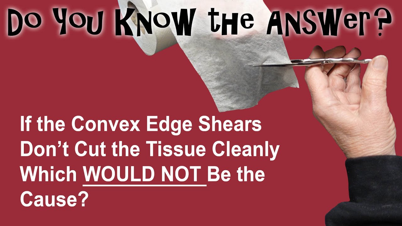 Can You Answer This Sharpening Question?  ISSA Certification 314191