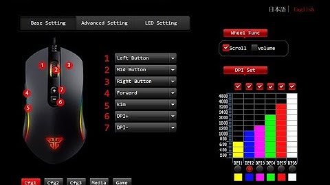 Macro Setup(CFPH)FANTECH X9THOR MACRO RGB GAMING MOUSE
