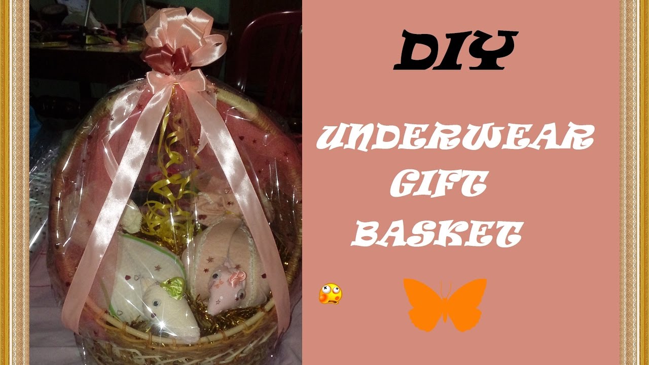 DIY how to wrap a underwear gift basket | cara membuat parcel seserahan ...
