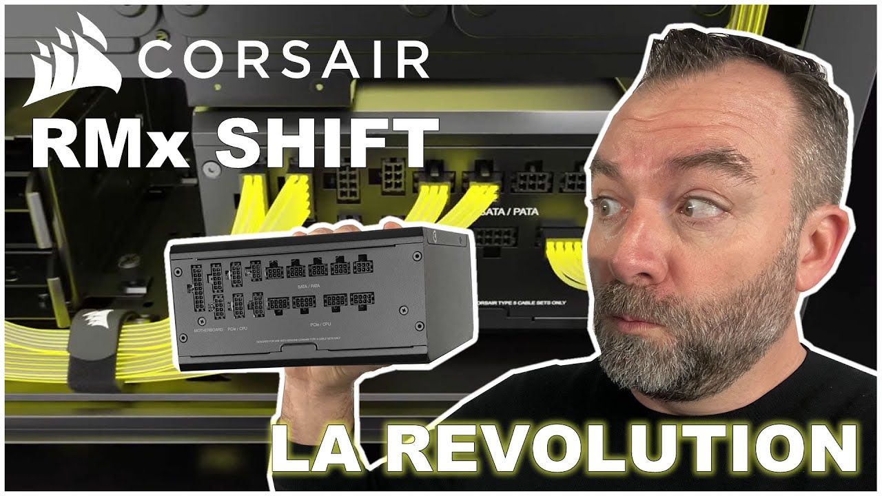 Corsair RM1000x SHIFT Alimentation ATX Entièrement Modulaire - Interface  Latérale Modulaire - Compliant ATX 3.0 & PCIe 5.0 - Condensateurs Évalués à