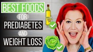 12 Dietitian Approved BEST Foods for Prediabetes | THESE Foods Lower Blood Sugar FAST