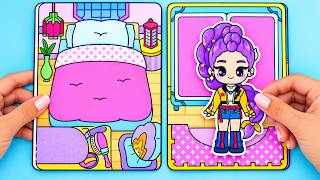 🌙🎤 K-Pop Meets Magic! 💖 DIY Gamebook Adventure ✨ Creative Crafts