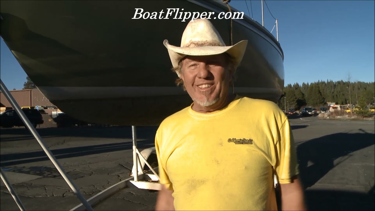 Onward to Sausalito - Boat Flipper Departs with the Catalina Sailboat