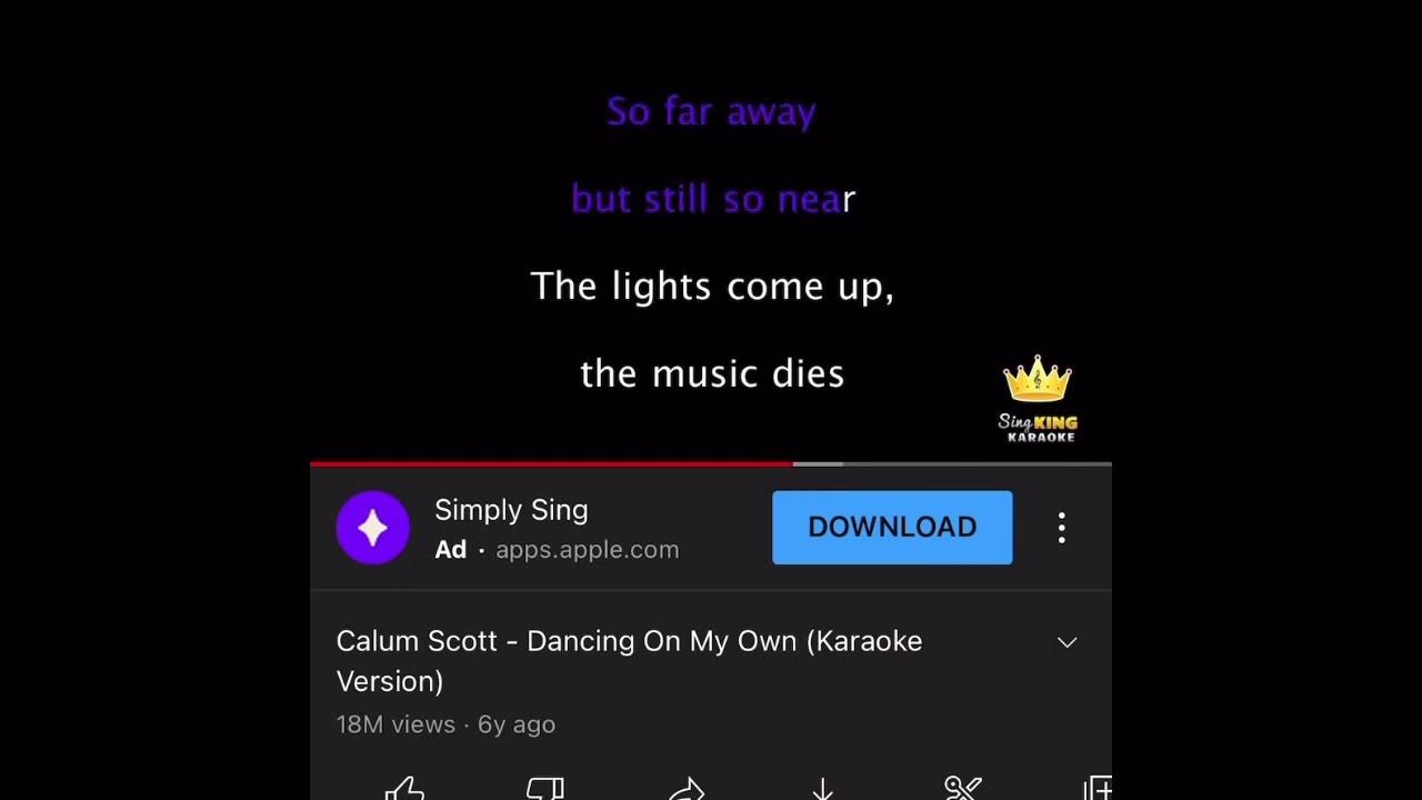 Sam Smith Dancing On My Own Audition karaoke YouTube