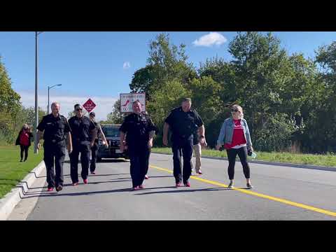 Port Hope Police Fire Walk A Mile In Her Shoes September 29, 2021