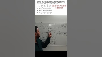 CSIR NET PHYSICS 2025 || Quantum Mechanics  👌👌😎😎❣️❣️😎😎 #shorts #csirnetphysics