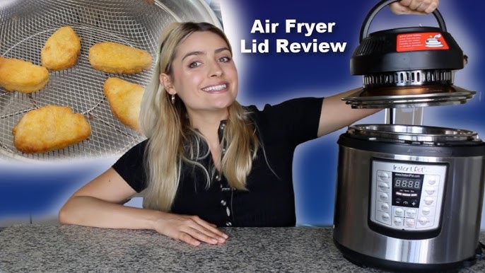 CSS Air Fryer Lid 8 in 1 Air Fryer, 1000W Powerful Pressure Cooker