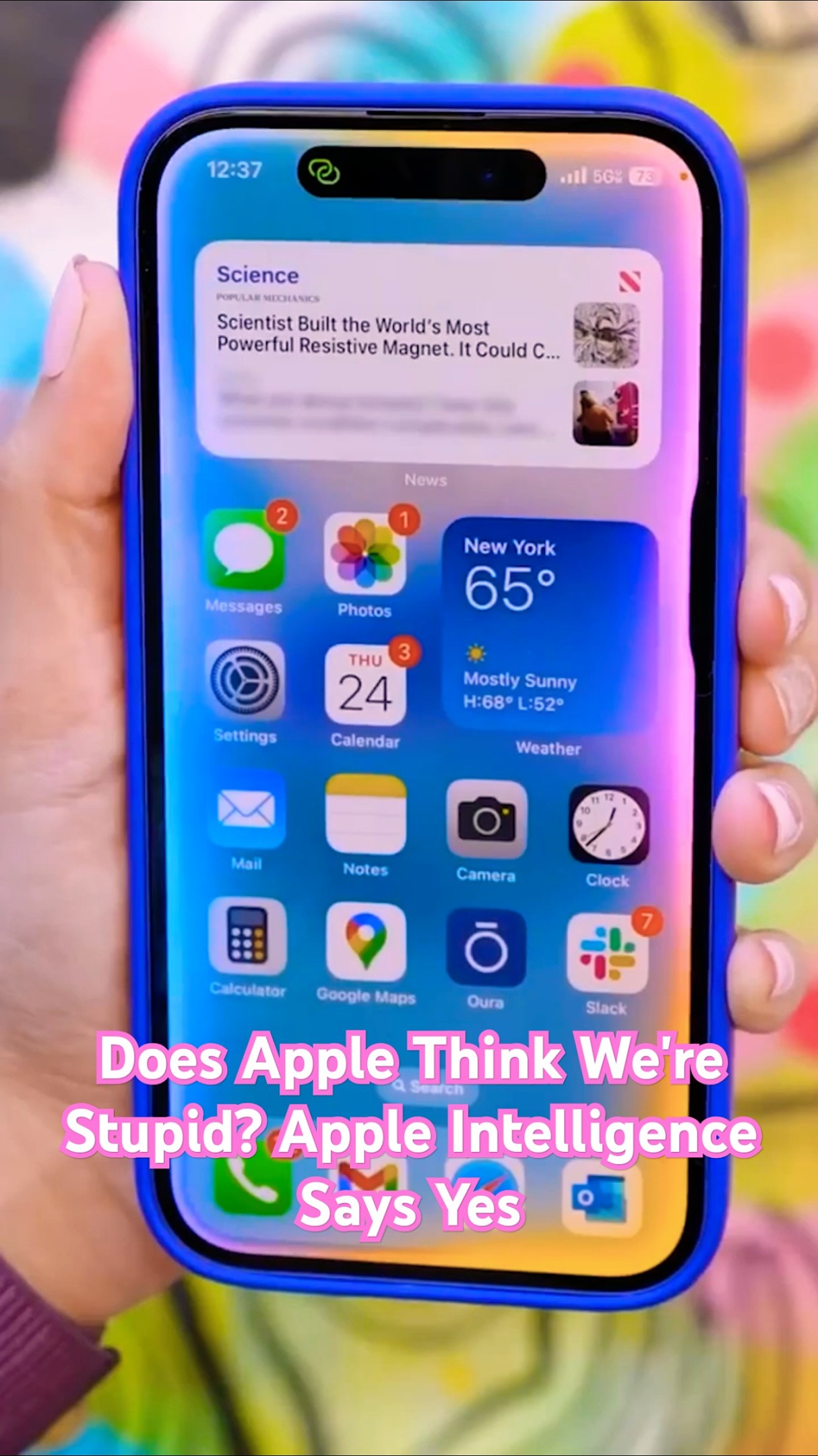 Does Apple Think We're Stupid? Apple Intelligence Says Yes