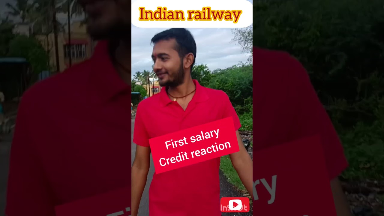 First salary credit reaction 