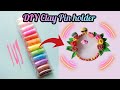 DIY pin holder with clay || hijab pin holder || clay art || clay craft || @ArtisticHaiqa