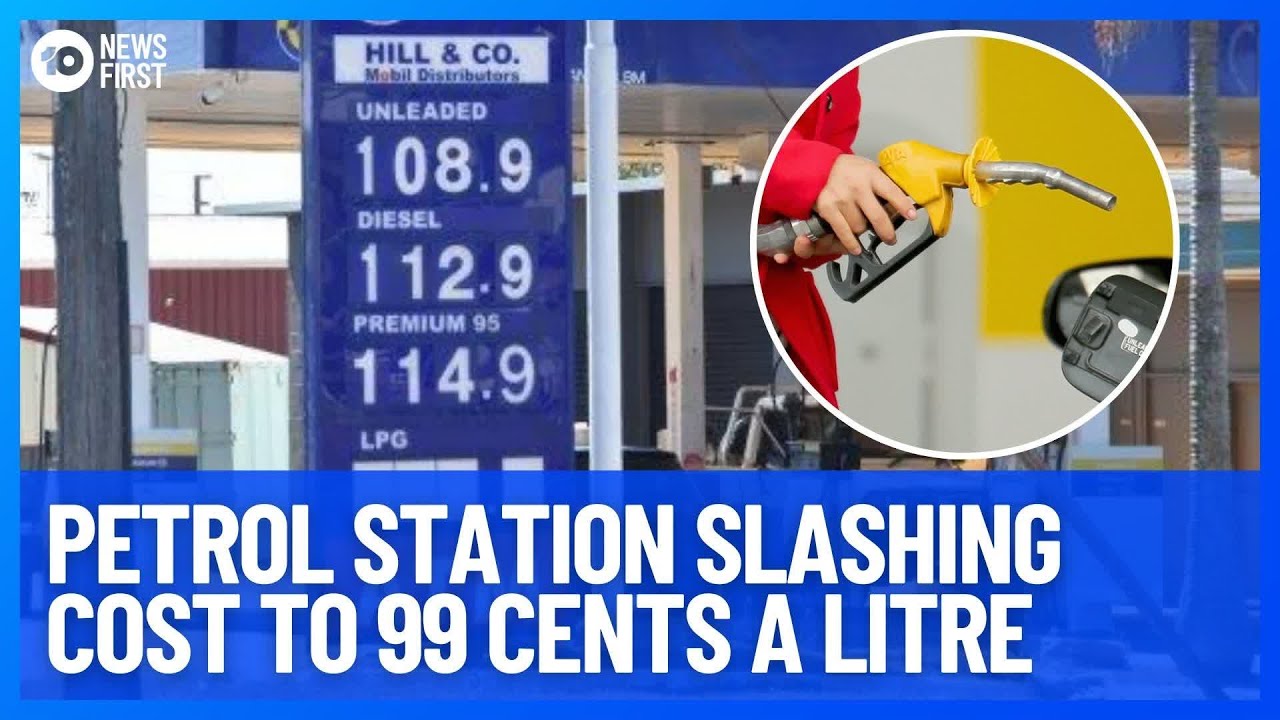 Fuel Frenzy As Petrol Station Drops All Petrol Prices To 99 Cents