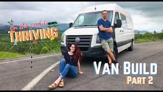 Vanlife UPDATE VW Crafter Van Build (Part 2) Australia by Claire and Jake 561 views 4 years ago 5 minutes, 24 seconds