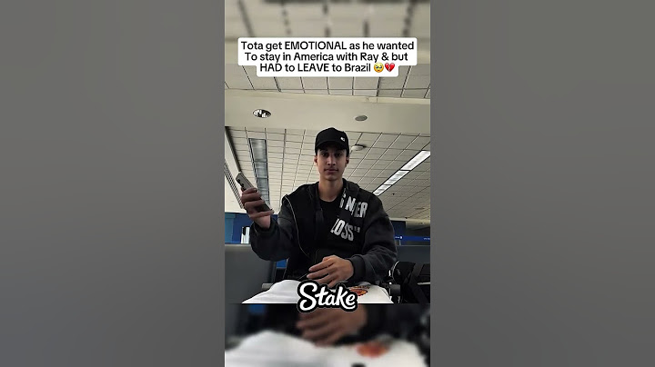 Tota tapo EMOTIONAL, nes norėjo likti Amerikoje su Ray ir bet turėjo išvykti į Braziliją 🥹💔 #tota