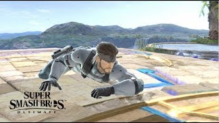 Super Smash Bros Ultimate: Snake Stealth Mode Funny Moments