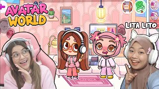 PERTAMA KALI MAIN AVATAR WORLD & DEKOR RUMAH LANGSUNG SESUAI KEINGINAN LITA-LITO!! [AVATAR WORLD] screenshot 3