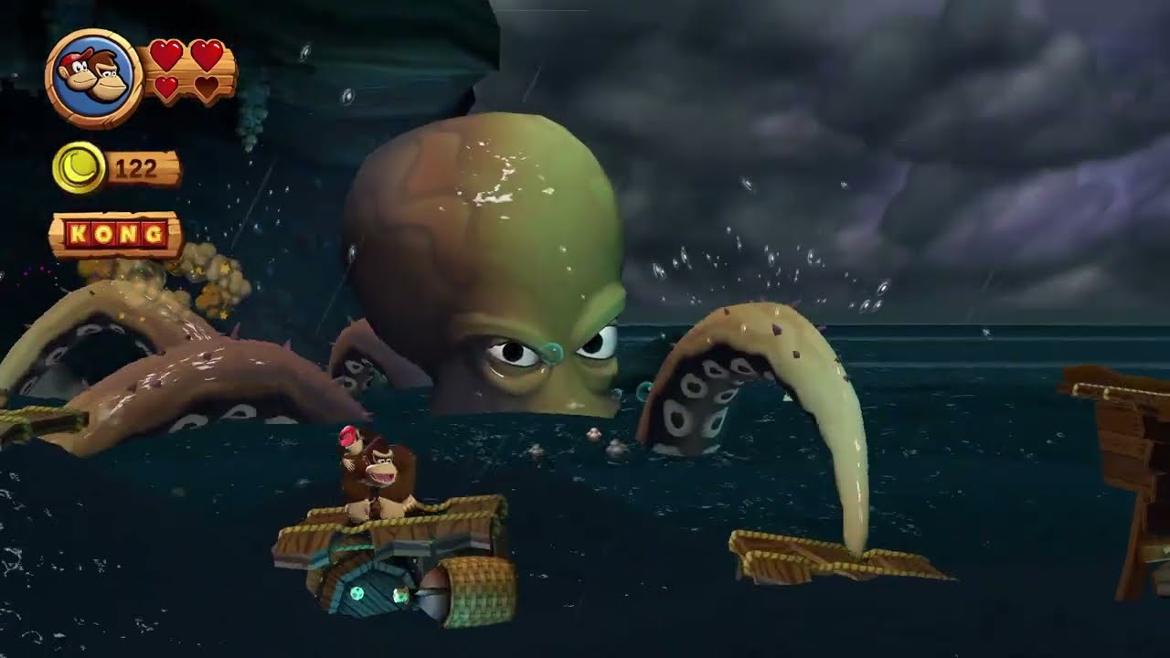 Donkey Kong Country Returns HD - 2-5 - Stürmische See