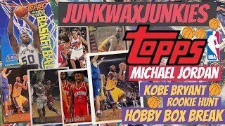 Topps Basketball 96 Hobby Box Break Michael Jordan Kobe Bryant Allen Iverson Rookie Hunt