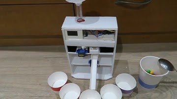 Skittles color sorting machine