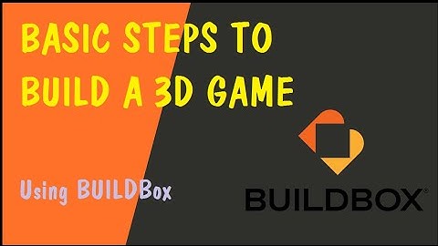 How To Make A Simple 3D Game Using Buildbox | Simple 3D Games | Tutorial Video