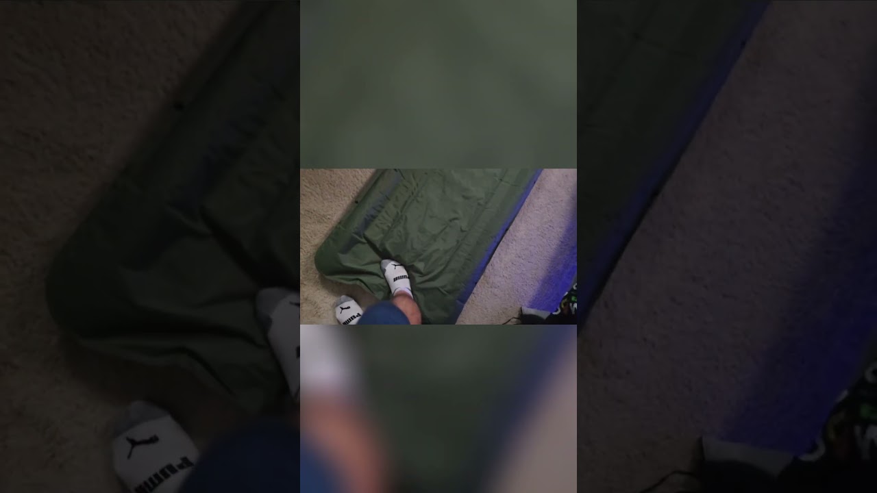 Introducing the Revolutionary Foot Pump Air Mattress! Say Goodbye to Battery Operated Inflation!