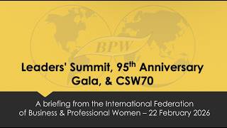 Download Lagu Prebriefing Leaders' Summit 2026, 95th Anniversary Gala Dinner and CSW70 MP3
