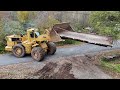 Moving a steel bridge