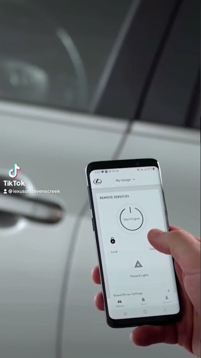 Start your NX using your smart phone | Lexus NX | Lexus Stevens Creek