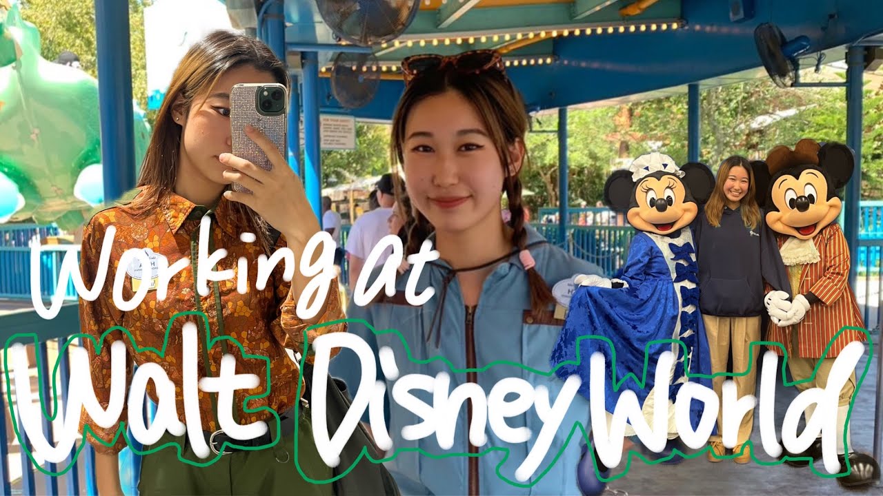 ＜フロリダディズニーで働く女子大生＞仕事！遊び！寮生活！/ working! hanging out! dormitory life!