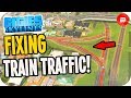Gridlocked TRAIN Traffic Insanity!! Fixable? Cities: Skylines Trains!