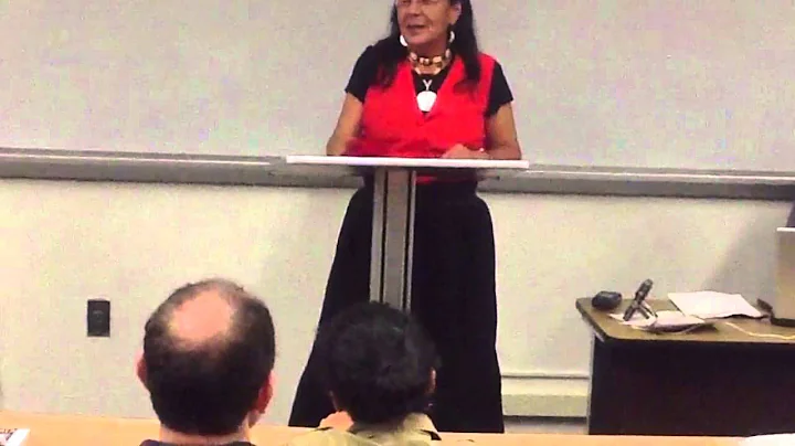 Debra White Plume at The Left Forum