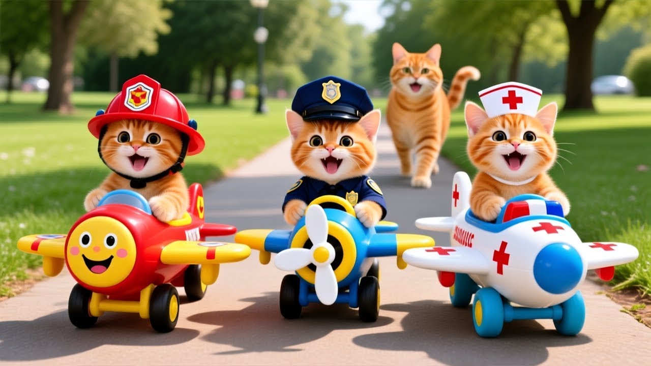 Cute Mama Cat Crafts Tiger Hat for Baby Kittens 🧶😻 | Viral Cat Video 