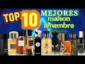 Top 10 mejores perfumes maison alhambra camusperfume