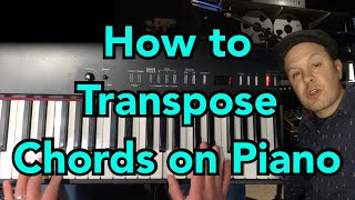 How to Transpose Chords on Piano
