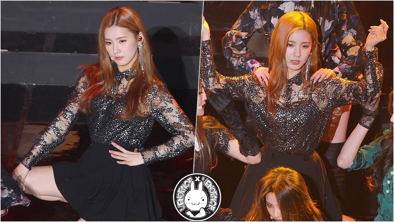 190123 (여자)아이들 미연 직캠 '라타타(LATATA)' (G)I-DLE(MIYEON) Fancam @가온차트 어워즈 잠실실내체육관 By 벤뎅이