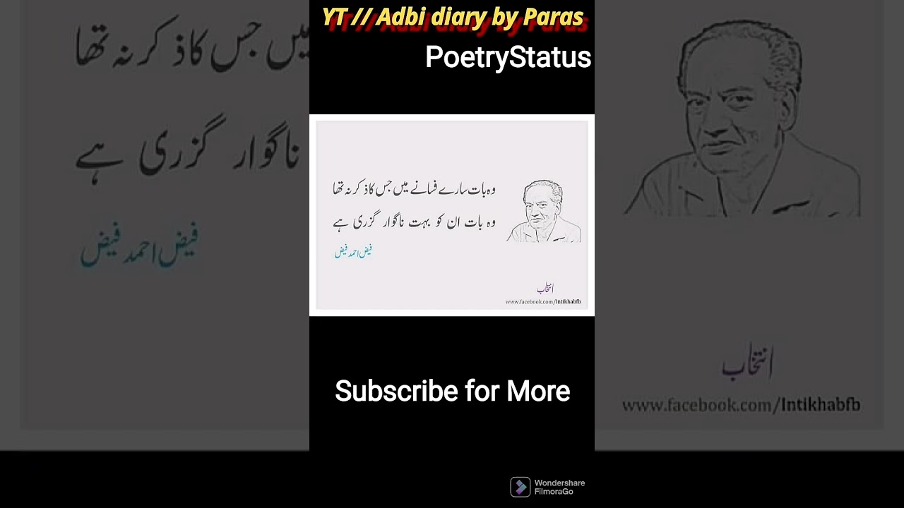 Fasaanay mein ? | 2 lines urdu poetry ??? | sad shayri | shero shayari status #adbidiarybyparas