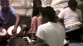 Video thumbnail of "Aaj Andhere (Practice in FL)"