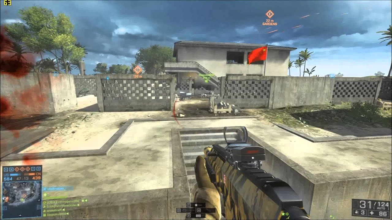 Battlefield 4 (PC) - Nasha Strike - Killed By Gunship