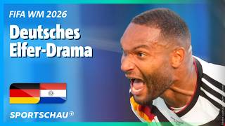 Das komplette Elfmeterschießen: Paraguay - Deutschland FIFA WM 2026 | Sportschau