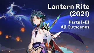 Lantern Rite | Genshin Impact | Lantern Rite 2021 Event Quest Cutscenes (EN/Lumine)