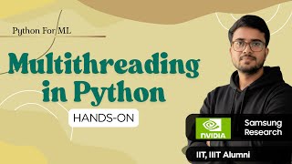 1.17.2 Hands-On Multithreading in Python | GIL | Hindi