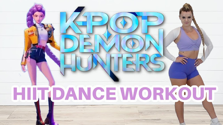 KPOP DEMON HUNTERS HIIT DANCE WORKOUT