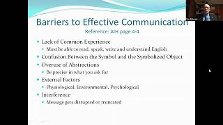 SSA CFI-G Ground School - Effective Communication and Assessment