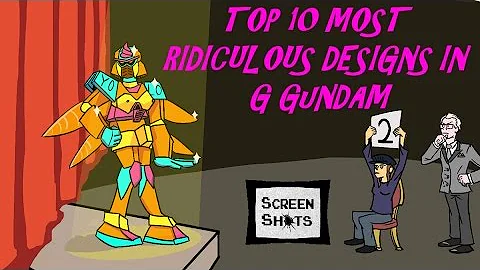Top 10 Most Ridiculous Designs in G Gundam: Screen Shots