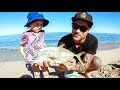 Amazing beach fishing with my family  ep 130