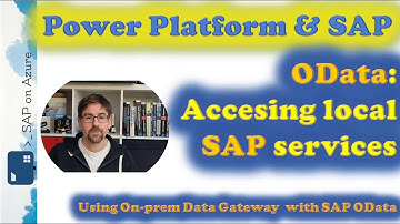 Power Platform + SAP: Accessing local SAP services via the on-prem data gateway